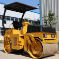 Doble tambor hidráulico compactador de suelo de 3 toneladas vbratory road roller FYL-203